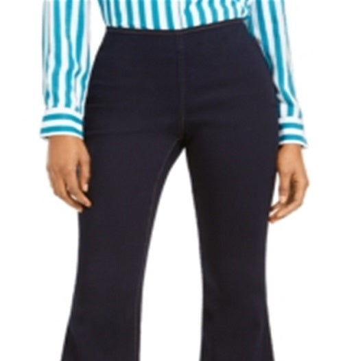 INC International Concepts Women's Pull on Flare Jeans Blue Size 0