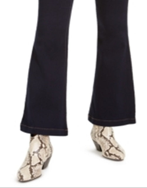 INC International Concepts Women's Pull on Flare Jeans Blue Size 0