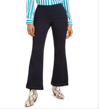 INC International Concepts Women's Pull on Flare Jeans Blue Size 0