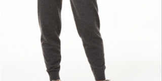 Charter Club Women's Cashmere Jogger Pants Grey Size Petite XL