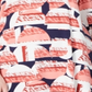 JM Collection Women's Printed Top Red Size 0X