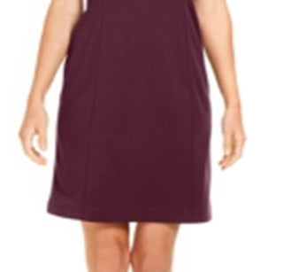 Alfani Women's Solid Sheath Dress Red Size 4 Petite