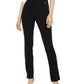 INC International Concepts Women's Zip Pocket Pants Black Size 12