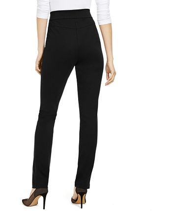 INC International Concepts Women's Zip Pocket Pants Black Size 12