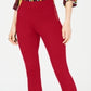 INC International Concepts Women's High Waist Skinny Pants Red Size 14