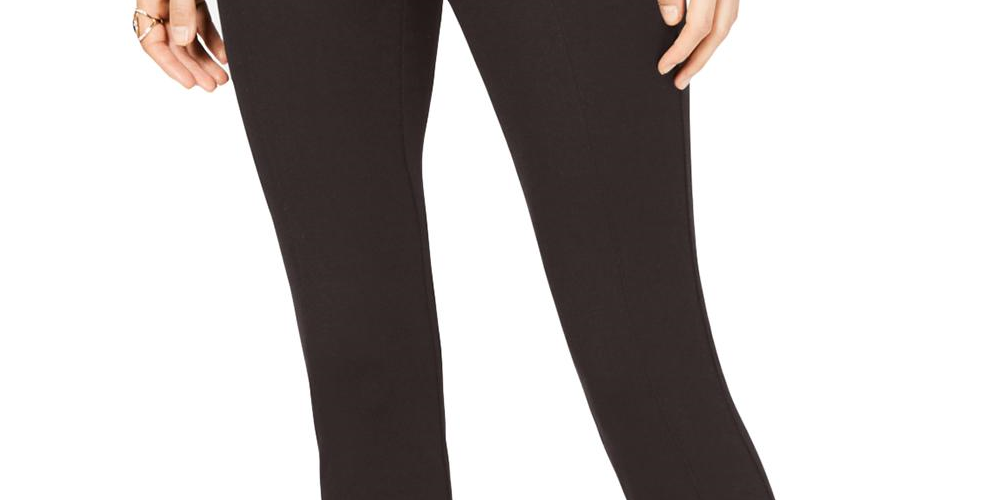 INC International Concepts Women's High Rise Double Zipper Skinny Pants Brown Size 6