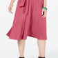 Charter Club Women's Tie Waist MIDI Dress Pink Size XX-Large