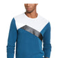 INC International Concepts Men's Colorblocked Sweater Blue Size X-Small