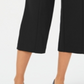 JM Collection Women's Cropped Pull on Pants Black Size XX-Large