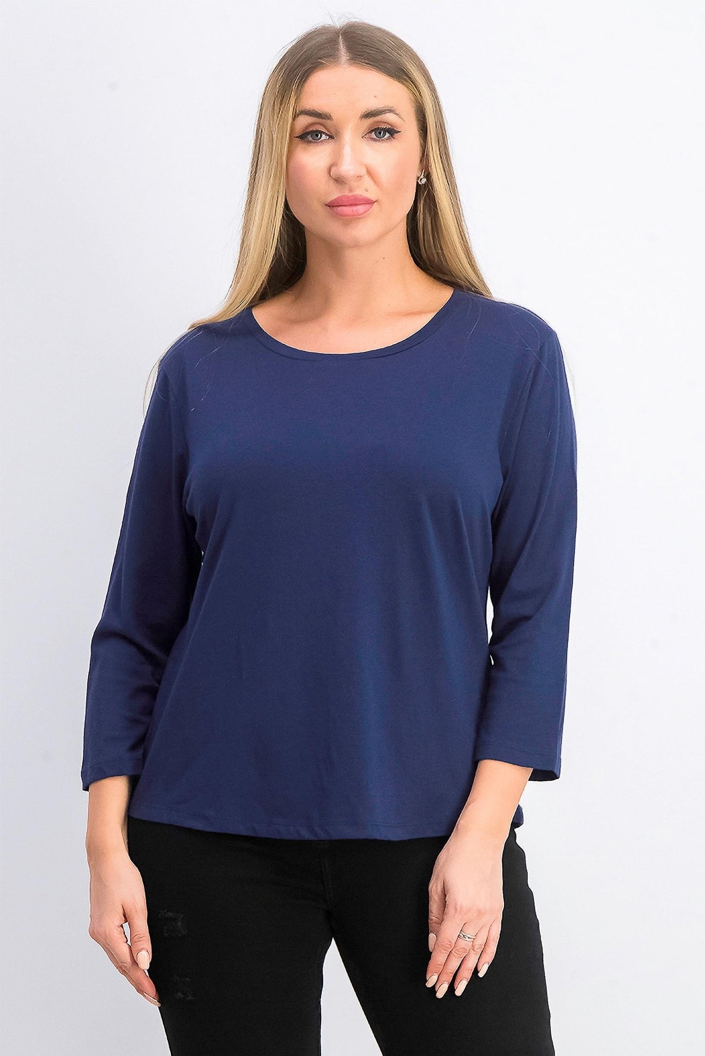 Maison Jules Women's Solid T-Shirt Size S