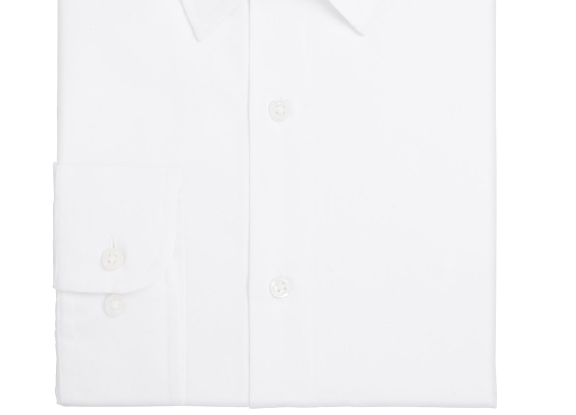 Club Room Men's Classic Regular Fit Solid Dress Shirt White Size 15.5X32X33