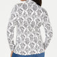 Karen Scott Women's Printed Mock Neck Top Gray Size X-Large