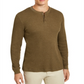 Club Room Men's Henley Shirt Green Size Medium