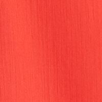 Bar III Women's V Neck Smocked Fit & Flare Dress Red Size Large