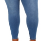 Style & Co Women's Plus Tummy Control Pull on Jeggings Blue Size 20W