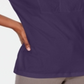 Karen Scott Women's Cotton Eyelet Yoke Top Purple Size Small
