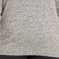 Karen Scott Women's Plus Cotton Half Zip Sweater Brown Size 2X