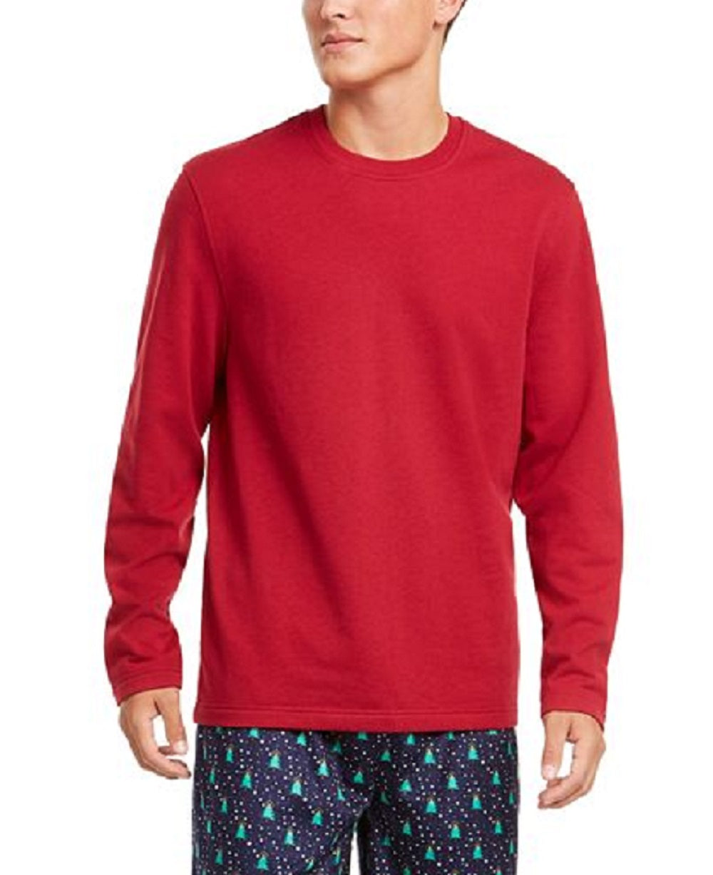 Club Room Men's Printed Pajama Set Blue Size Small