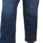 Style & Co Women's Ella Tummy Control Straight Leg Jeans Blue Size 22W