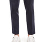 INC International Concepts Men's Slim Fit Contrast Stitch Pants Blue Size 33X30