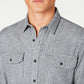 American Rag Men's Grindle Textured Shirt Gray Size Medium
