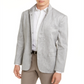 Alfani Men's Chambray Jacket Gray Size X-Large