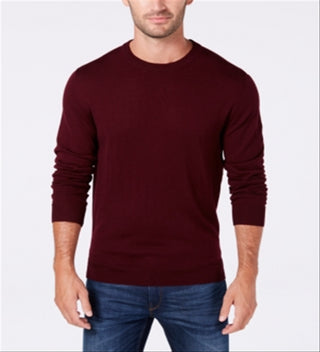 Club Room Men's Long Sleeve Crew Neck Classic Fit Sweater Purple Size X-Large