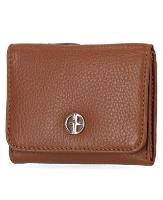Giani Bernini Women's Softy Leather Trifold Wallet Brown Size Regular