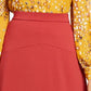 Alfani Women's Seaa Line MIDI Skirt Red Size 12