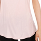 Maison Jules Women's Scoop Neck T-Shirt Pink Size Large