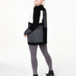 Charter Club Women's Plus Colorblock Cashmere Cardigan Black Size 3X