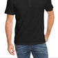 Club Room Men's Solid Henley Black Size Small