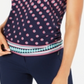 JM Collection Women's Printed Top Pink Size Small