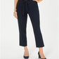Style & Co Women's Tie Waist Tapered Pants Blue Size 18