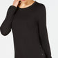 ID Ideology Women's Side Snap Tunic Black Size XX-Large