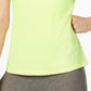 ID Ideology Women's Essentials Rapidry Heathered T-Shirt Yellow Size 1X