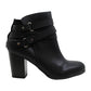 Material Girl Women's Melany Suede Closed Toe Ankle Fashion Boots Black Size 9 M