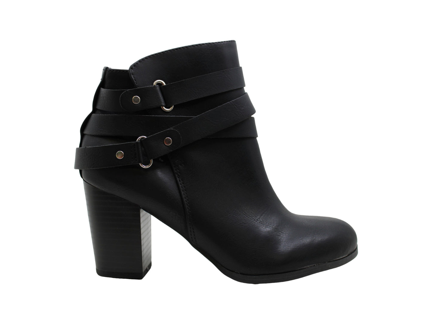 Material Girl Women's Melany Suede Closed Toe Ankle Fashion Boots Black Size 9 M