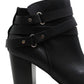 Material Girl Women's Melany Suede Closed Toe Ankle Fashion Boots Black Size 9 M