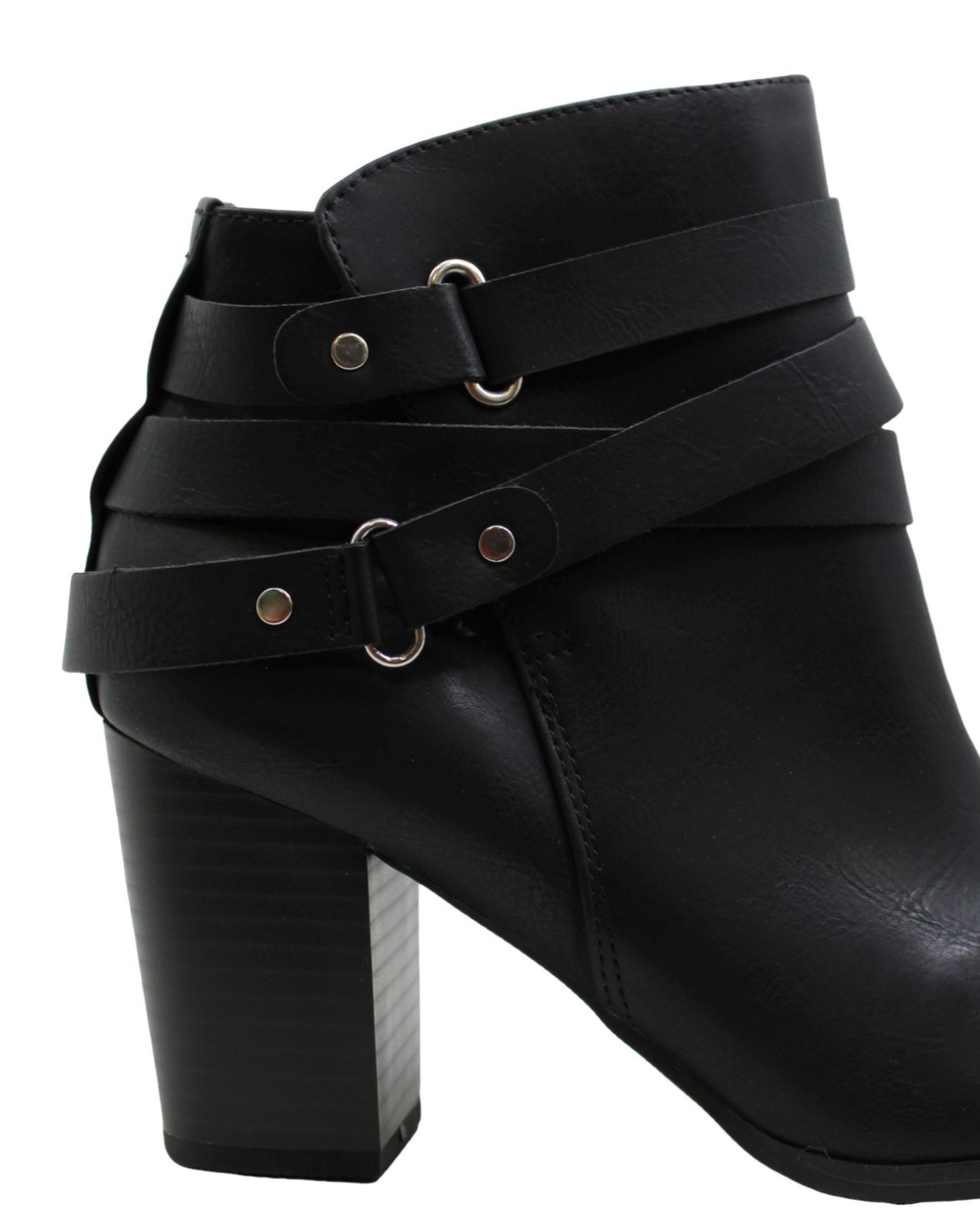 Material Girl Women's Melany Suede Closed Toe Ankle Fashion Boots Black Size 9 M