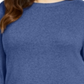 Karen Scott Women's Tunic Sweater Blue Size 0X