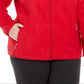 Karen Scott Women's Plus Zip Front Jacket Red Size 0X