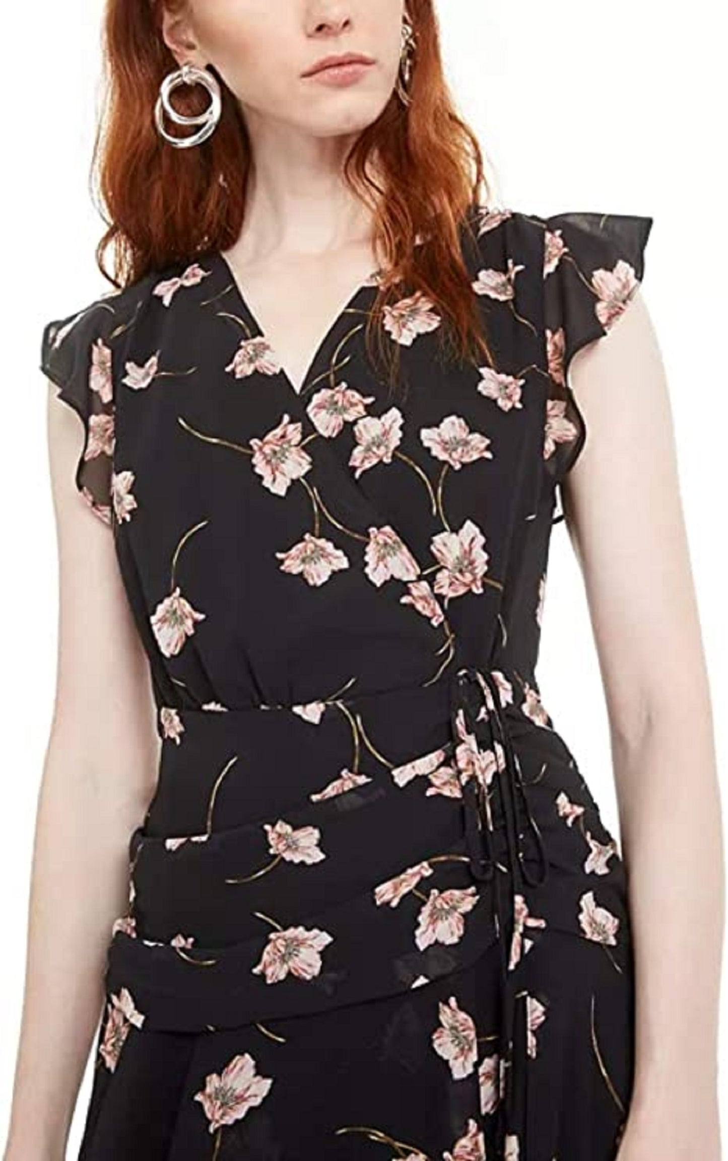 Bar III Women's High Low Maxi Dress Black Size 10