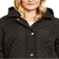 Charter Club Women's Plus Quilted Jacket Black Size 0X