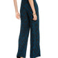 INC International Concepts Women's Animal Print High Rise Casual Pants Green Size Medium