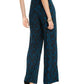 INC International Concepts Women's Animal Print High Rise Casual Pants Green Size Medium