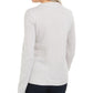 Karen Scott Christmas Cats Sweater Gray Size Petite SM