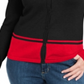 Karen Scott Women's Colorblocked Cardigan Black Size X-Small