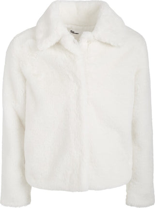 Epic Threads Big Girl's Solid Fleece Jacket White Size Large