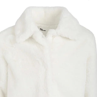 Epic Threads Big Girl's Solid Fleece Jacket White Size Large